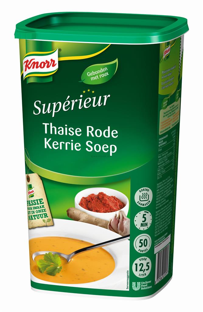 Knorr Supérieur Thaise rode curry soep 1,19kg