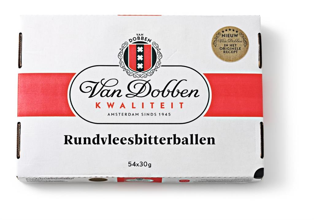 Van Dobben Boulettes aperitif du boeuf 54x30g