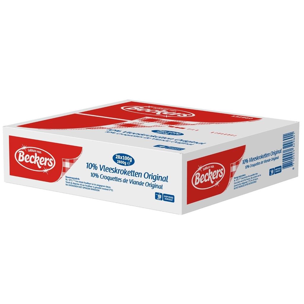 Beckers croquette de viande original 10% 28x100g