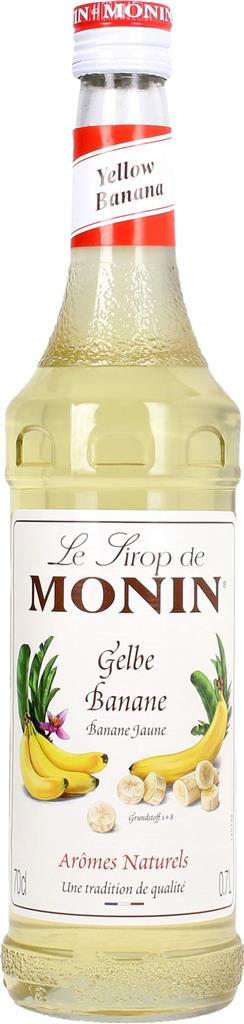 Monin Sirop de banane jaune 70cl