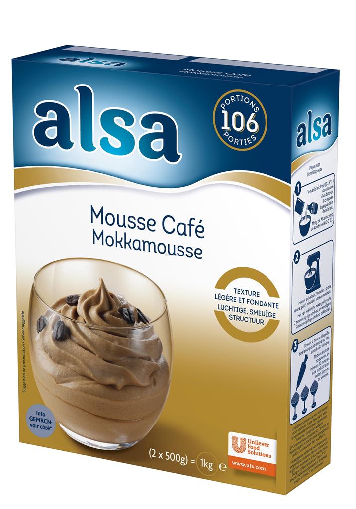 Alsa Mousse café 1000g