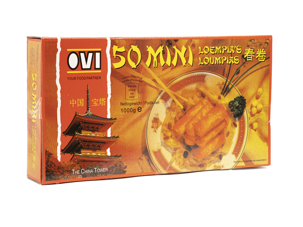 OVI mini loempia China Tower 50x20g