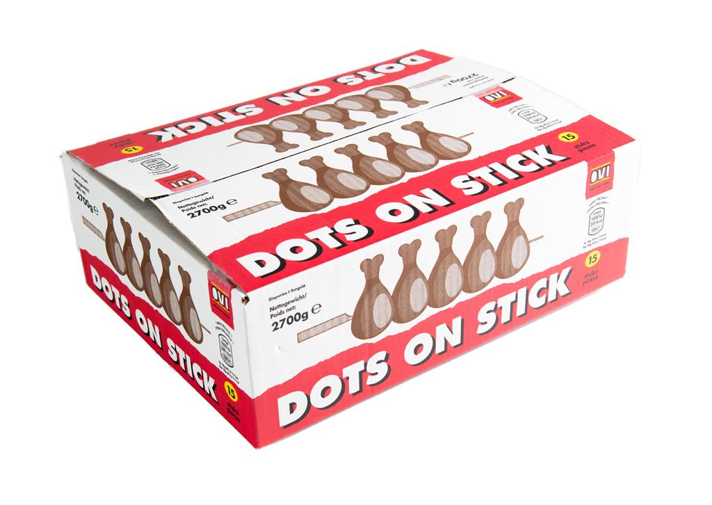 OVI dots on stick 15x180g