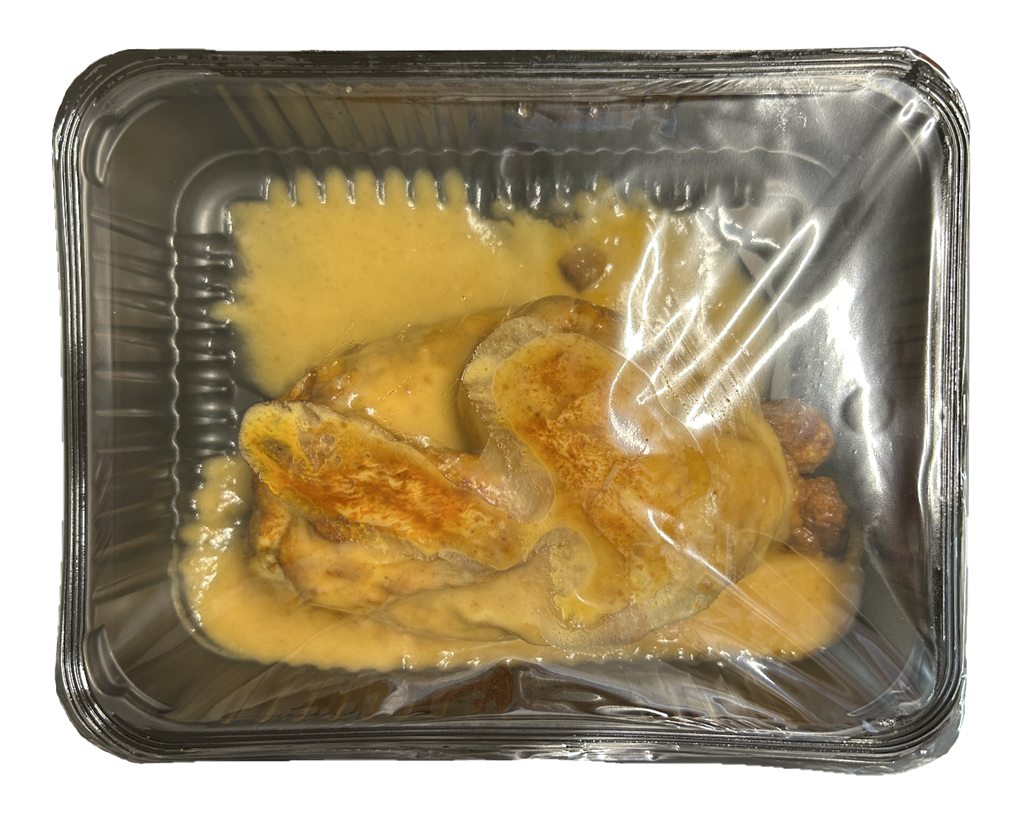 Zilverberg demi-poulet cuit 1pc