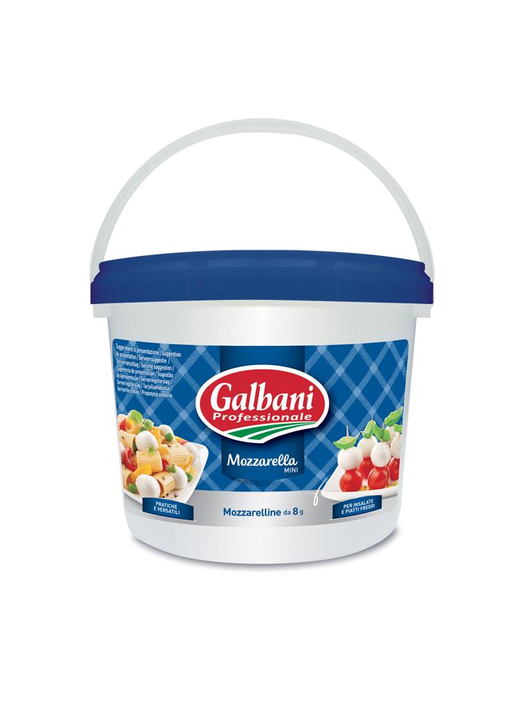 Galbani mozzarella bol 8g emmer 1kg