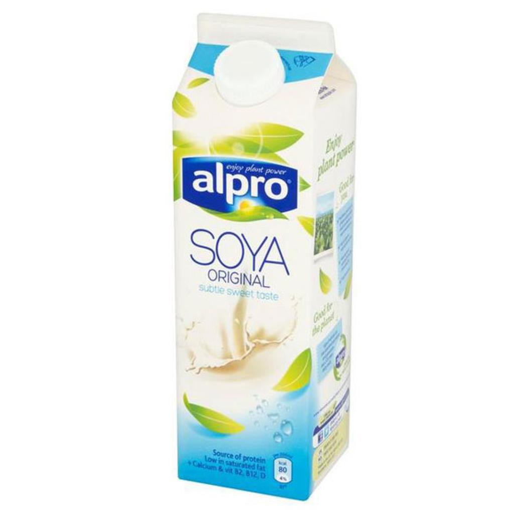 Alpro soyadrink + calcium 12x1L