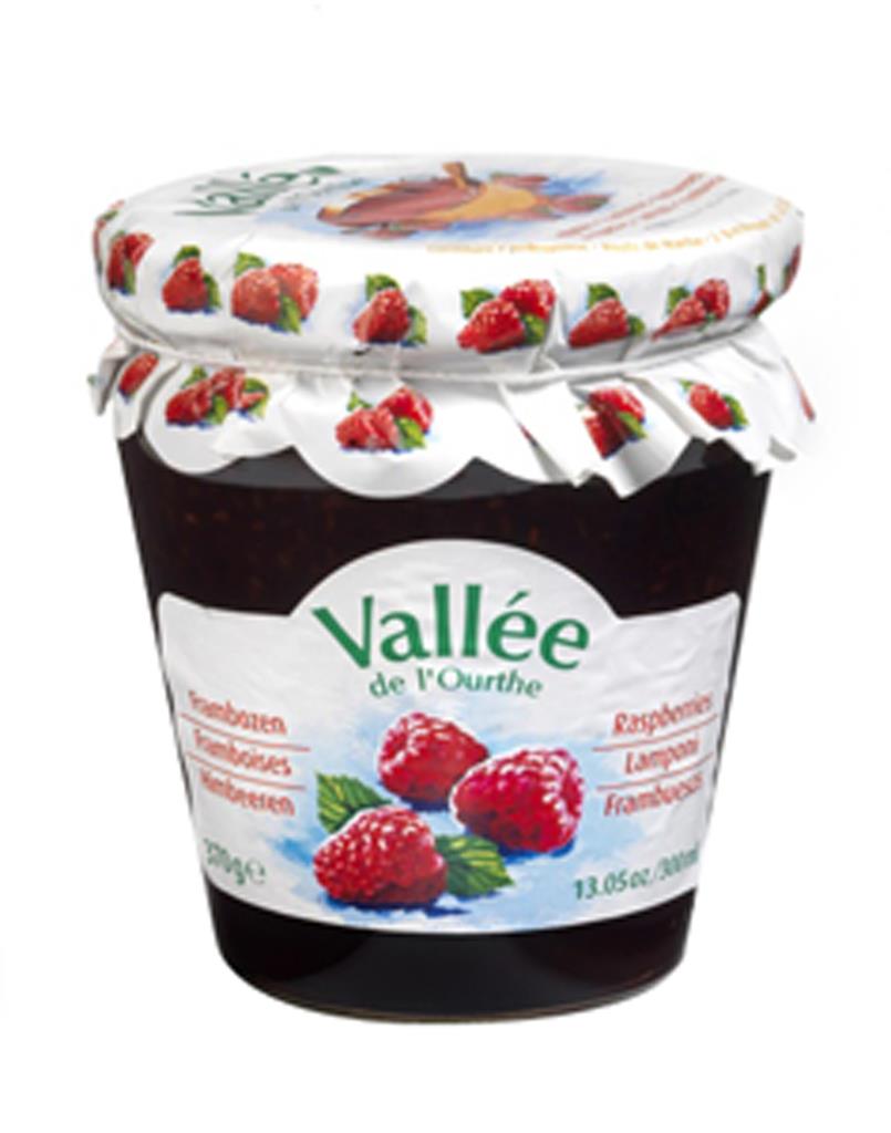 Vallee de l'ourthe Confituur frambozen 8x370g