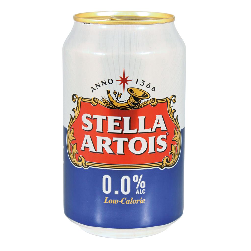 Stella Artois 0,0% blik 24x33cl