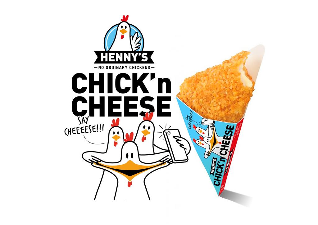 Henny's Chick'n cheese 30x80g