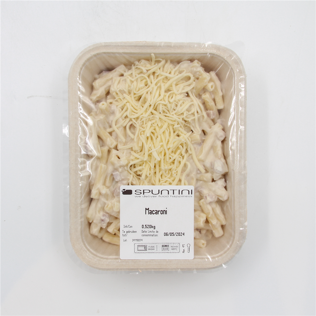 Spuntini Fresh macaroni jambon breydel/fromage 1 portion