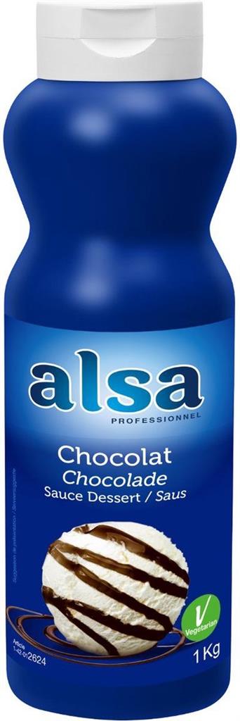 Alsa topping chocolade 1kg