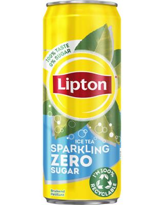 Lipton Ice tea zero sugar blik 24x33cl