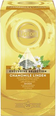 Lipton Excl. selection kamille linde 25st