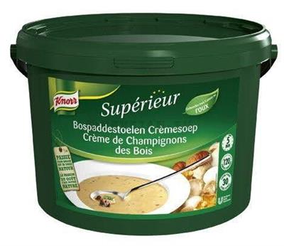 Knorr Supérieur bospaddestoelen cremesoep 3kg