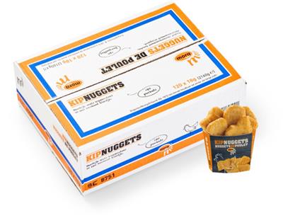 Mora nuggets de poulet (pockets) 20x6x18g