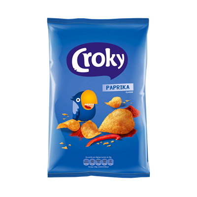 Croky chips paprika 20x40g