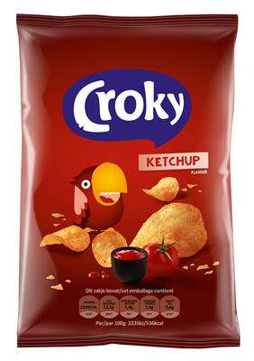 Croky chips ketchup 20x40g