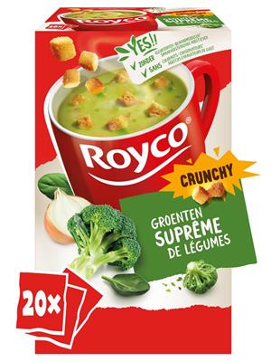 Royco groentensupreme crunchy 20 zakjes