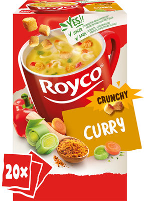 Royco curry crunchy 20 zakjes