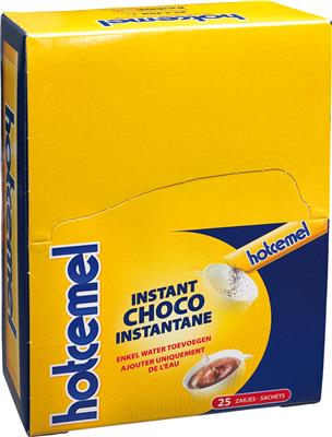 Hotcemel chocoladepoeder instant nutricia 25x30g