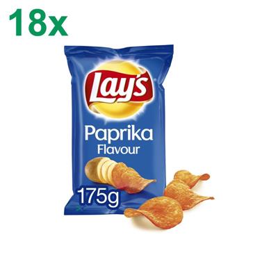 Lay's chips paprika 18x175g