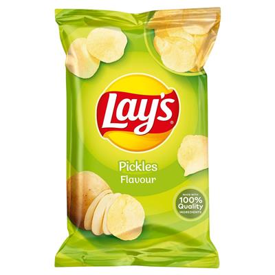 Lay's chips pickles 18x175g