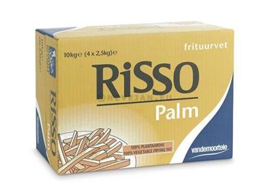 Vandemoortele Risso palm graisse à frire carton 4x2,5kg