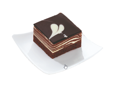 Mekabe (87007351) Mousse au chocolat slices 6x1000g