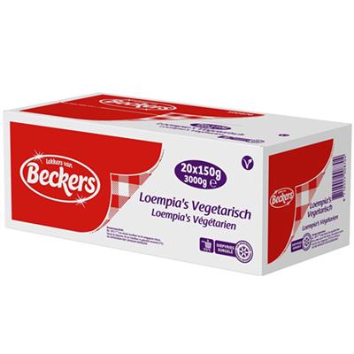 Beckers loempia vegetarien 20x150g