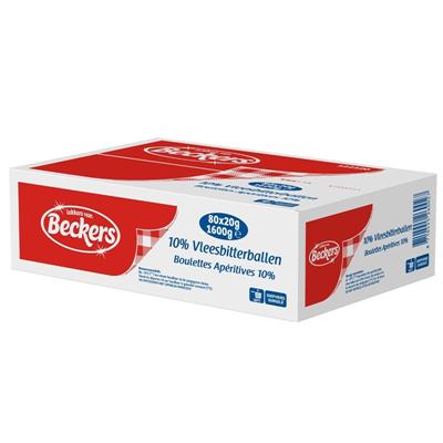 Beckers bitterballen 10% (70+10 gratis)x20g