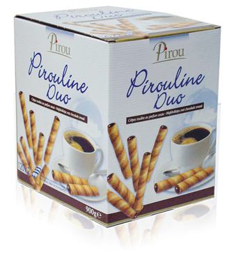 Dv foods Pirouline duo choco 120x2pcs