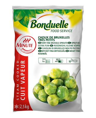 Bonduelle Spruitjes Extra Fijn Minute 2.5kg