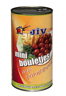 Jiv mini-boulet tomatensaus 1.275kg