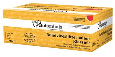 Buitenhuis bitterbal rundvlees klassiek 80x23g