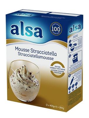 Alsa Mousse stracciatella 800g