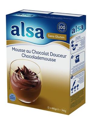 Alsa Chocolademousse douceur 900g