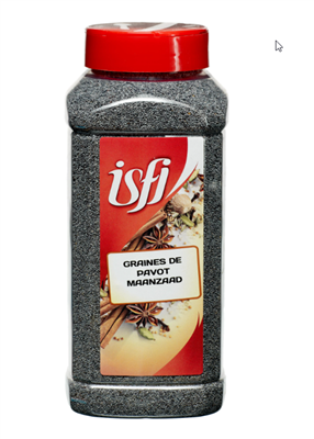 Isfi Grains de pavot 600g