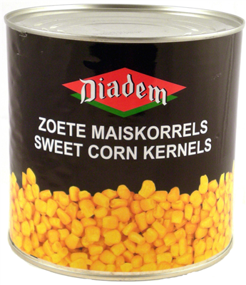 Diadem zoete maïskorrels supersweet 3/1 2125g