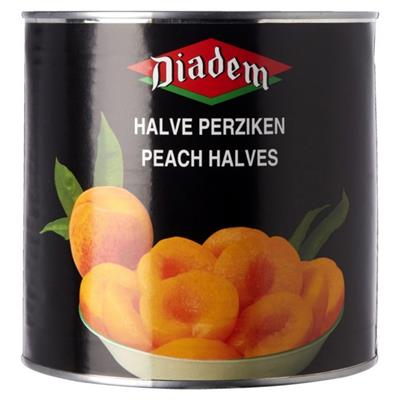 Diadem halve perziken 850g