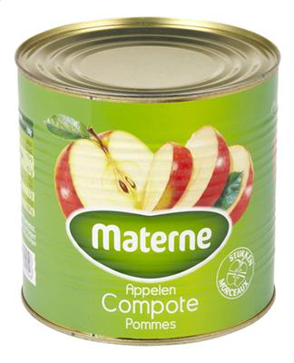 Materne Compote de pommes avec morceaux (conserve) 3L