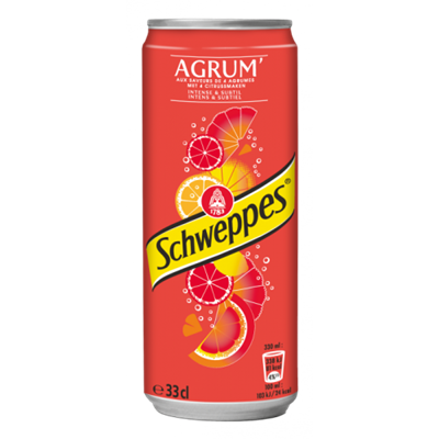 Schweppes Agrum blik 24x33cl