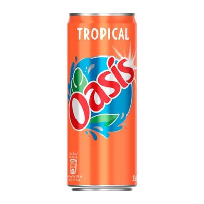 Oasis tropical blik 24x33cl