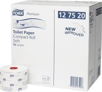 Tork (127520) papier toilette doux midsize 2-couches (T6) 27x10cmx90m