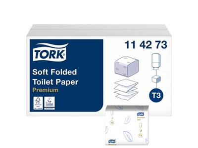 Tork (114273) papier toilette premium doux 2-couches (T3) 30x252pcs