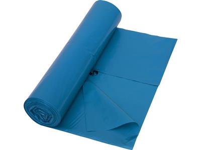 Vuilniszak rol (240L) blauw ldpe 105cmx125cm 10st