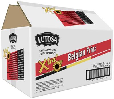 Lutosa frites belges fraîches 12mm (rouge) 2x5kg