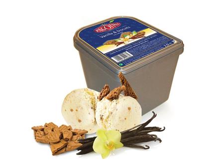 Pagotini crème glacée vanille spéculoos 2x2,5L