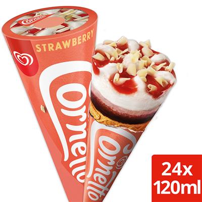 Ola (32015) cornetto fraise 24x120ml