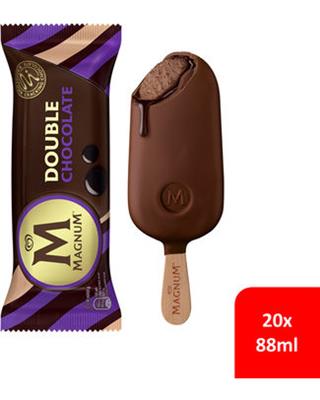 Ola (57798) magnum double chocolat 20x85ml