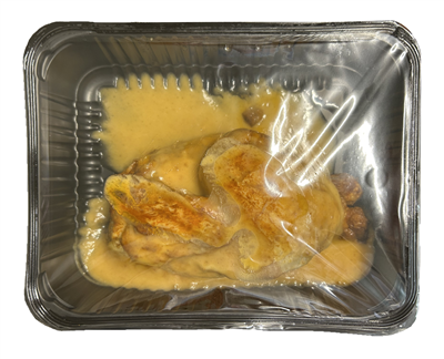 Zilverberg demi-poulet cuit 1pc